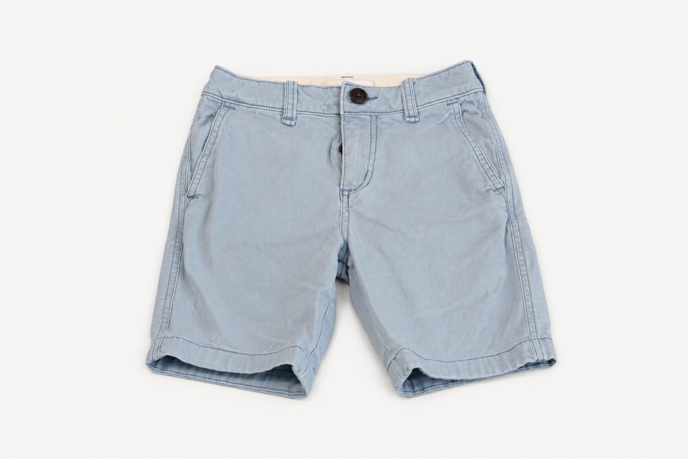 Abercrombie Kids Size 7-8 Light Blue Cotton Blend Shorts